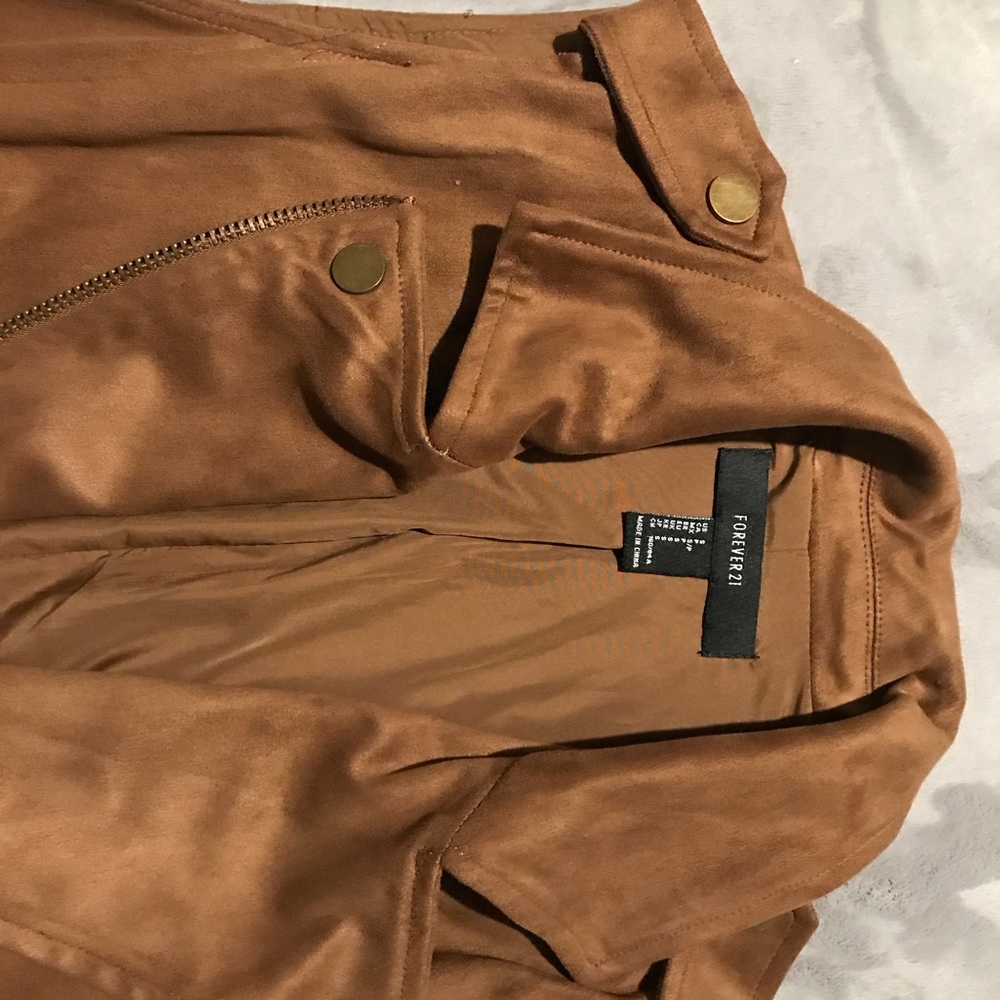 Suede vest
